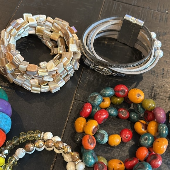 Bundle Wearable Bracelet Lot Boho Western Statement - Picture 5 of 12